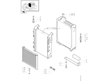 Chłodnica oleju NEW HOLLAND