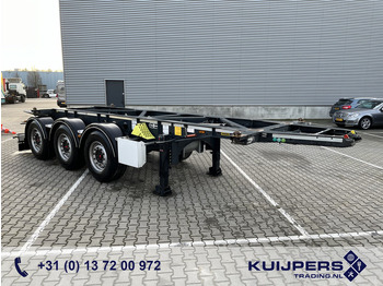 Naczepa kontenerowiec/ System wymienny VAN HOOL 20'