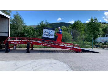 Nowy Rampa załadunkowa Loading Ramp with with hydraulic tilting bridge -  AZ RAMP - STAR- 8T. 8 ton capacity: zdjęcie 4