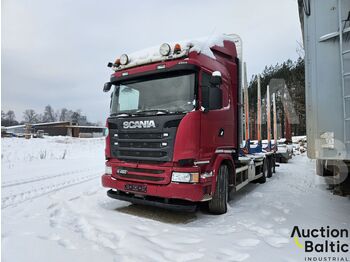 Samochód do drewna SCANIA R 450