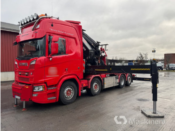 Samochód ciężarowy skrzyniowy/ Platforma SCANIA R 520