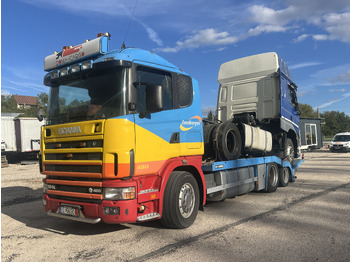 Ciężarówka do przewozu samochodów SCANIA 164 480