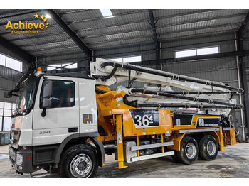 Pompa do betonu PUTZMEISTER PUTZMEISTER M36-4Z 2013 HOT SALE Mercedes-Benz【ACHIEVE】TOP CONDITION!!!: zdjęcie 2 Pompa do betonu PUTZMEISTER PUTZMEISTER M36-4Z 2013 HOT SALE Mercedes-Benz【ACHIEVE】TOP CONDITION!!!: zdjęcie 2