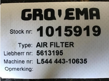 Układ dolotowy LIEBHERR