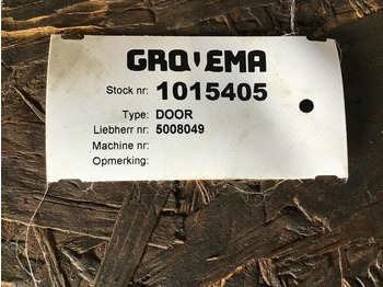 Drzwi i części LIEBHERR