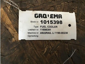 Chłodnica oleju LIEBHERR