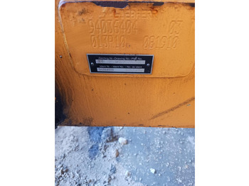 Nadwozie i zewnętrzne elementy LIEBHERR