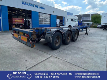 Naczepa kontenerowiec/ System wymienny KROMHOUT