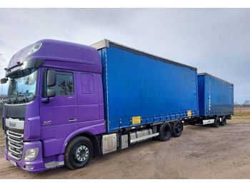 Samochód ciężarowy plandeka DAF XF 106