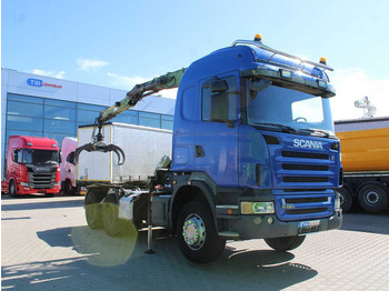 Ciągnik siodłowy Scania R420, 6x4, EURO 3, HYDRAULIC ARM LOGLIFT F135ZT94A, LIGHTS: zdjęcie 3