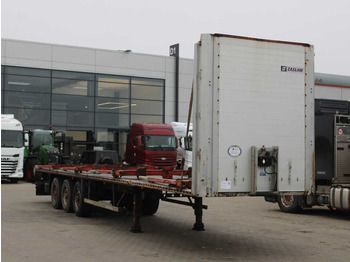 Naczepa platforma/ Burtowa ZASŁAW D-651A, LIFTING AXLE: zdjęcie 3