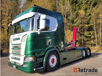 Ciężarówka hakowiec SCANIA R 580