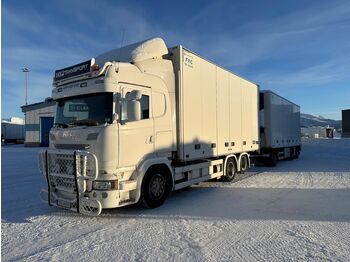 Samochód ciężarowy furgon SCANIA R 730
