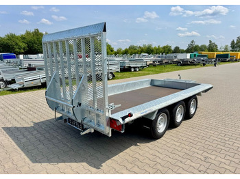 Nowy Przyczepa do transportu maszyn Niewiadów KN401835T - 400 x 185 cm | 2570kg ładowności | trap stalowy | 3-osiowa budowlanka: zdjęcie 3 Nowy Przyczepa do transportu maszyn Niewiadów KN401835T - 400 x 185 cm | 2570kg ładowności | trap stalowy | 3-osiowa budowlanka: zdjęcie 3