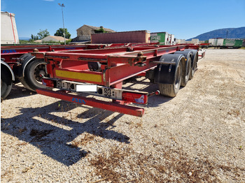 Naczepa kontenerowiec/ System wymienny ASCA