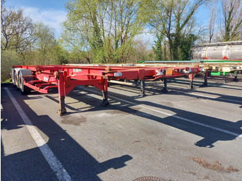 Naczepa kontenerowiec/ System wymienny ASCA