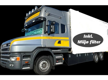 Samochód ciężarowe pod zabudowę SCANIA T124