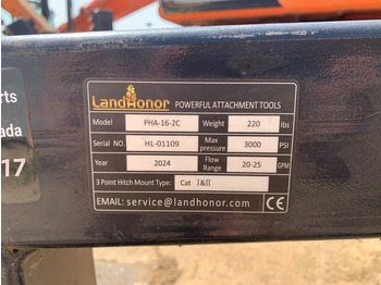 Osprzęt do Maszyn budowlanych Landhonor PHA-16-2C: zdjęcie 3