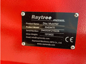 Mulczer leśny Raytree RMDM70 Mulcher: zdjęcie 4 Mulczer leśny Raytree RMDM70 Mulcher: zdjęcie 4