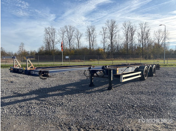 Przyczepa kontenerowiec/ System wymienny LAG