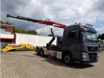 Ciężarówka hakowiec, Samochod ciężarowy z HDS MAN 26.500 Abroller + Fassi F125A Kran 6x2-4 Allrad MAN 26.500 Abroller + Fassi F125A Kran 6x2-4 Allrad: zdjęcie 3 Ciężarówka hakowiec, Samochod ciężarowy z HDS MAN 26.500 Abroller + Fassi F125A Kran 6x2-4 Allrad MAN 26.500 Abroller + Fassi F125A Kran 6x2-4 Allrad: zdjęcie 3