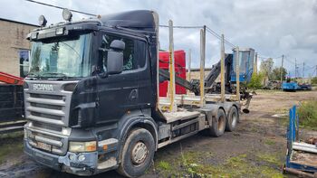 Samochód do drewna SCANIA R 500