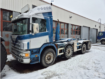 Ciężarówka hakowiec SCANIA 124