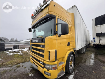 Samochód ciężarowy furgon SCANIA R124