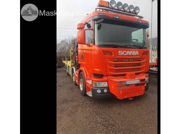Samochod ciężarowy z HDS SCANIA R 450