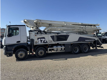 Pompa do betonu Mercedes-Benz AROCS 3743 PUTZMEISTER M47-5: zdjęcie 4