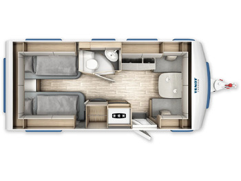 Nowy Przyczepa kempingowa Fendt Bianco Selection 495 SG Safety, Shower, 2.000 KG, GFK: zdjęcie 2 Nowy Przyczepa kempingowa Fendt Bianco Selection 495 SG Safety, Shower, 2.000 KG, GFK: zdjęcie 2