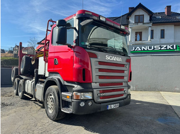 Samochód do drewna SCANIA R 500