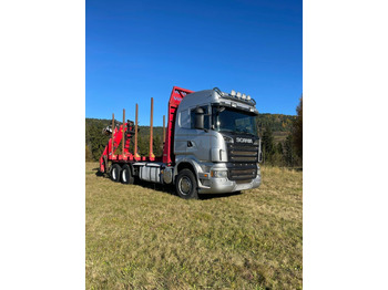 Samochód do drewna SCANIA R 560