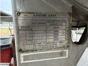 Naczepa cysterna Magyar Chemie 22.500 Liter, 1 Comp: zdjęcie 4 Naczepa cysterna Magyar Chemie 22.500 Liter, 1 Comp: zdjęcie 4