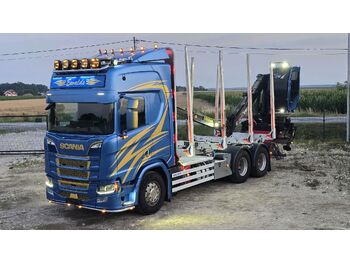 Samochód do drewna SCANIA R 650