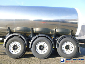 Naczepa cysterna Clayton Food tank inox 30 m3 / 1 comp: zdjęcie 5