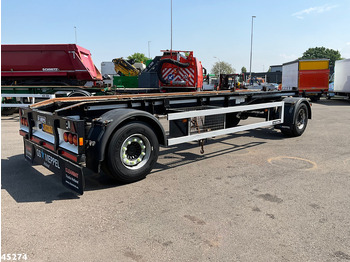 Przyczepa kontenerowiec/ System wymienny GS Meppel 2-assige container aanhangwagen: zdjęcie 4