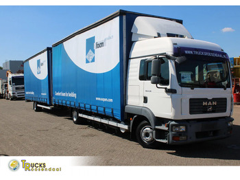 Samochód ciężarowy plandeka MAN TGL 8.210