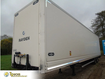 Naczepa zamknięte nadwozie VAN HOOL