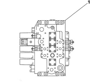Zawór hydrauliczny CASE