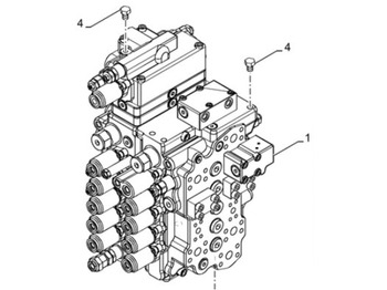 Zawór hydrauliczny CASE