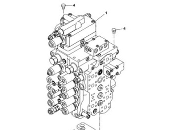 Zawór hydrauliczny CASE