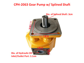 Nowy Pompa hydrauliczna do Ładowarek kołowych Qingdao Promising Hydraulic Gear Pumps for China Loader: zdjęcie 5 Nowy Pompa hydrauliczna do Ładowarek kołowych Qingdao Promising Hydraulic Gear Pumps for China Loader: zdjęcie 5