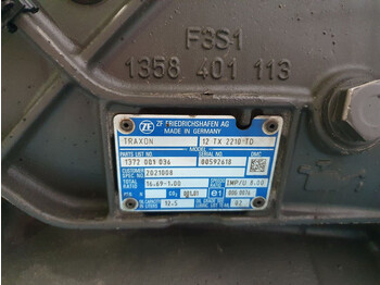 Skrzynia biegów do Samochodów ciężarowych DAF TRAXON 12 TX 2210 TD: zdjęcie 5 Skrzynia biegów do Samochodów ciężarowych DAF TRAXON 12 TX 2210 TD: zdjęcie 5