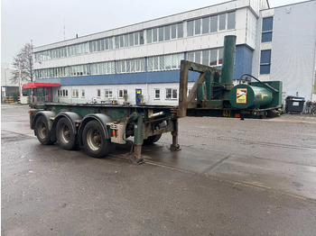 Naczepa kontenerowiec/ System wymienny VAN HOOL 20'