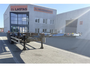 Naczepa kontenerowiec/ System wymienny LECITRAILER