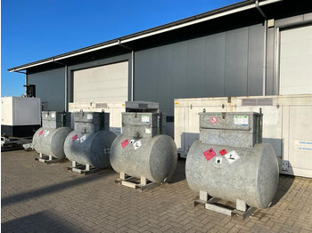 Zbiornik magazynowy dieseltank Rietberg 1000 liter Dieseltank Gegalvaniseerd IBC met keuring !: zdjęcie 2 Zbiornik magazynowy dieseltank Rietberg 1000 liter Dieseltank Gegalvaniseerd IBC met keuring !: zdjęcie 2