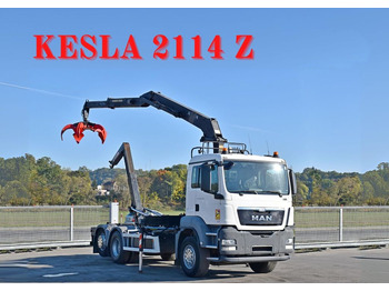 Ciężarówka hakowiec MAN TGS 26.360