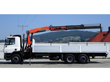 Samochód ciężarowy skrzyniowy/ Platforma, Samochod ciężarowy z HDS DAF CF 75.310: zdjęcie 5