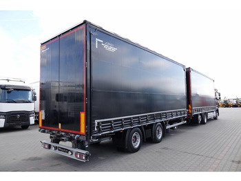 Samochód ciężarowy plandeka DAF XF 480 / ZESTAW TANDEM / 120 M3 / PRZEJAZDOWY / I-PARK COOL / 20: zdjęcie 5 Samochód ciężarowy plandeka DAF XF 480 / ZESTAW TANDEM / 120 M3 / PRZEJAZDOWY / I-PARK COOL / 20: zdjęcie 5